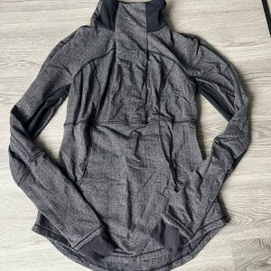 lululemon athletica Gray quarter zip